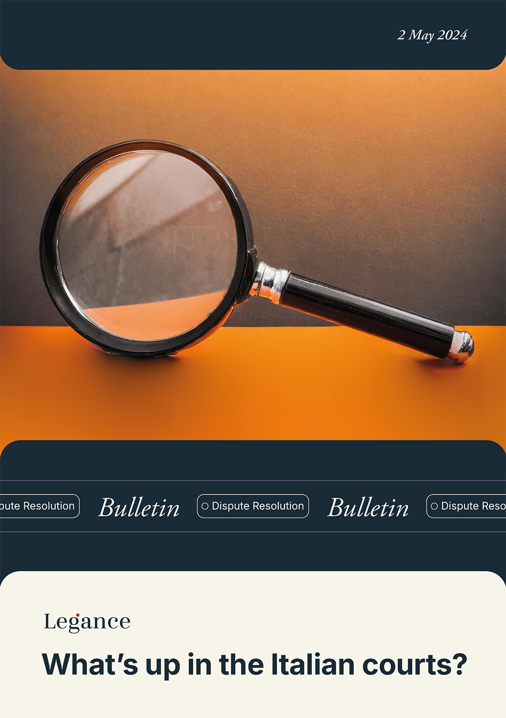 What’s up in the Italian courts?